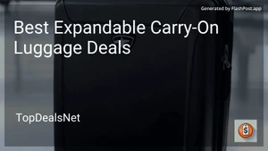 10 Best Expandable Carry-On Luggage Deals in 2026 image