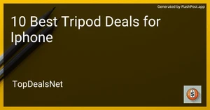 10 Best Tripod Deals for iPhone in 2025 image