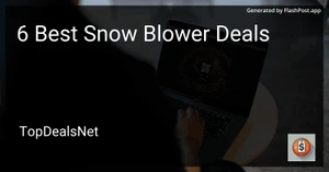 6 Best Snow Blower Deals in 2025 image