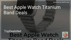 8 Best Apple Watch Titanium Band Deals in 2026 image