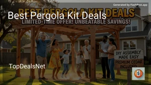 6 Best Pergola Kit Deals in 2026 image
