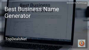 4 Best Business Name Generator in 2025 image