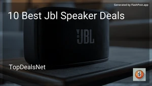10 Best Jbl Speaker Deals in 2025 image