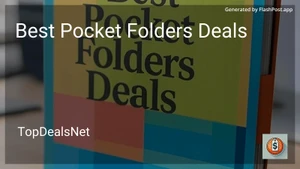 7 Best Pocket Folders Deals in 2026 image