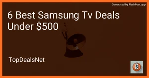 5 Best Samsung TV Deals Under $500 in 2025 image