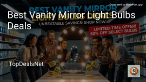 8 Best Vanity Mirror Light Bulbs Deals in 2026 image