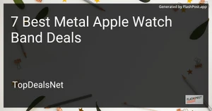 7 Best Metal Apple Watch Band Deals in 2025 image