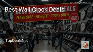 10 Best Wall Clock Deals in 2026 image