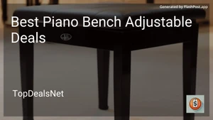 8 Best Piano Bench Adjustable Deals in 2026 image
