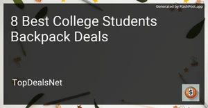 8 Best College Students Backpack Deals in 2025 image