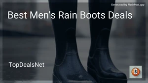 9 Best Men's Rain Boots Deals in 2025 image