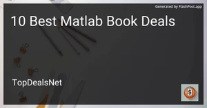 10 Best Matlab Book Deals in 2025 image