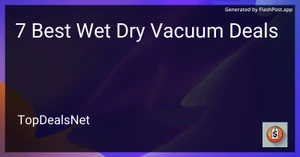 7 Best Wet Dry Vacuum Deals in 2025 image