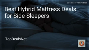 10 Best Hybrid Mattress Deals for Side Sleepers in 2025 image
