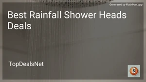 10 Best Rainfall Shower Heads Deals in 2025 image