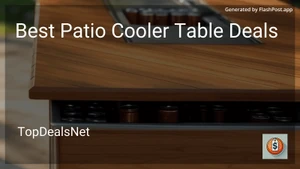 7 Best Patio Cooler Table Deals in 2025 image