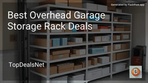 8 Best Overhead Garage Storage Rack Deals in 2025 image