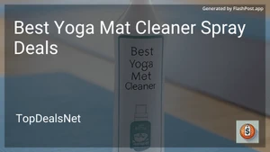 8 Best Yoga Mat Cleaner Spray Deals in 2026 image