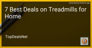7 Best Deals on Treadmills for Home in 2025 image