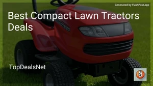 7 Best Compact Lawn Tractors Deals in 2025 image