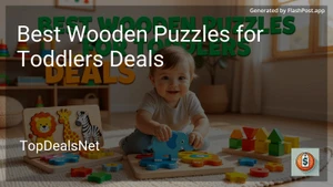 9 Best Wooden Puzzles for Toddlers Deals in 2026 image