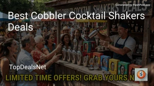 7 Best Cobbler Cocktail Shakers Deals in 2026 image