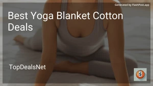 9 Best Yoga Blanket Cotton Deals in 2026 image