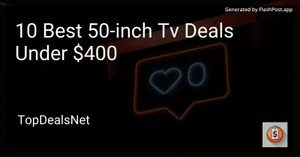 8 Best 50-inch TV Deals Under $400 in 2025 image
