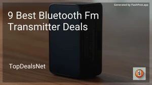 9 Best Bluetooth FM Transmitter Deals in 2025 image