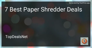 7 Best Paper Shredder Deals in 2025 image