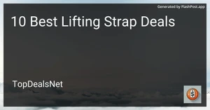 9 Best Lifting Strap Deals in 2025 image