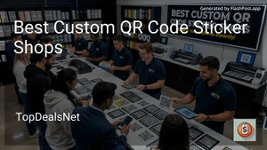 6 Best Custom QR Code Sticker Shops in 2026 image