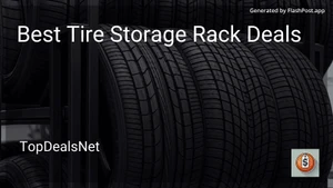 8 Best Tire Storage Rack Deals in 2025 image