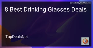 8 Best Drinking Glasses Deals in 2025 image