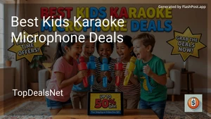7 Best Kids Karaoke Microphone Deals in 2026 image