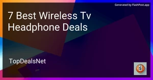 5 Best Wireless TV Headphone Deals in 2025 image