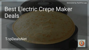 6 Best Electric Crepe Maker Deals in 2026 image