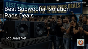 9 Best Subwoofer Isolation Pads Deals in 2026 image