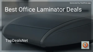 9 Best Office Laminator Deals in 2025 image