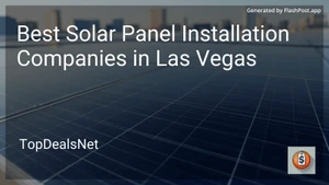 6 Best Solar Panel Installation Companies in Las Vegas in 2025 image