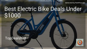 9 Best Electric Bike Deals Under $1000 in 2025 image