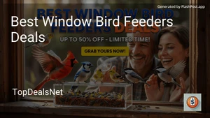 8 Best Window Bird Feeders Deals in 2026 image