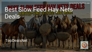 7 Best Slow Feed Hay Nets Deals in 2026 image