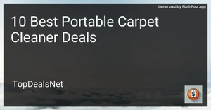 10 Best Portable Carpet Cleaner Deals in 2025 image