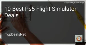 10 Best PS5 Flight Simulator Game Deals in 2025 image