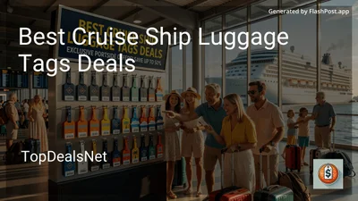 8 Best Cruise Ship Luggage Tags Deals in 2026