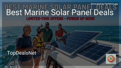 8 Best Marine Solar Panel Deals in 2026