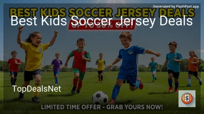 6 Best Kids Soccer Jersey Deals in 2026