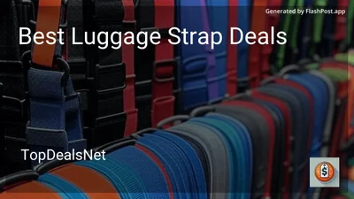 6 Best Luggage Strap Deals in 2026