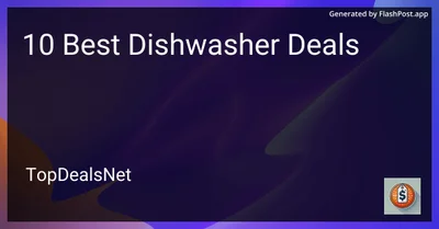 10 Best Dishwasher Deals in 2026